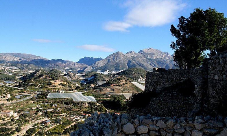 Castell de Polop, Spain